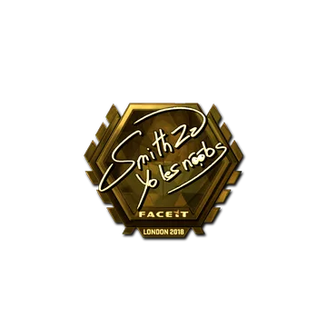 Sticker | SmithZz (Gold) | London 2018