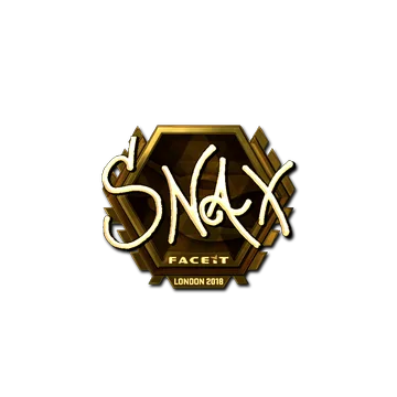 Sticker | Snax (Gold) | London 2018
