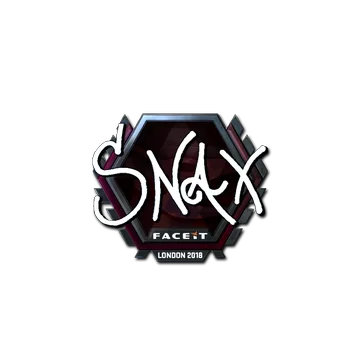 Sticker | Snax (Foil) | London 2018