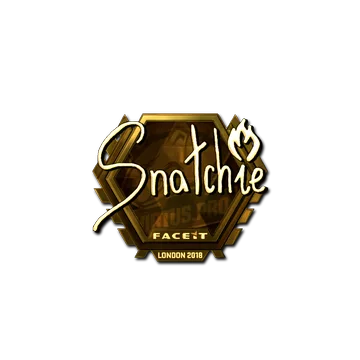 Sticker | snatchie (Gold) | London 2018