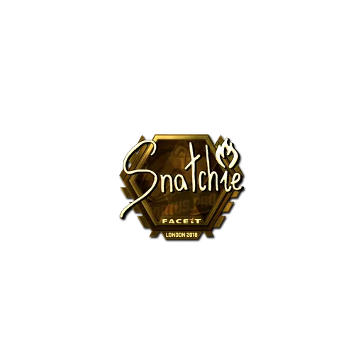 Sticker | snatchie (Gold) | London 2018