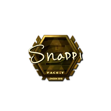 Sticker | Snappi (Gold) | London 2018