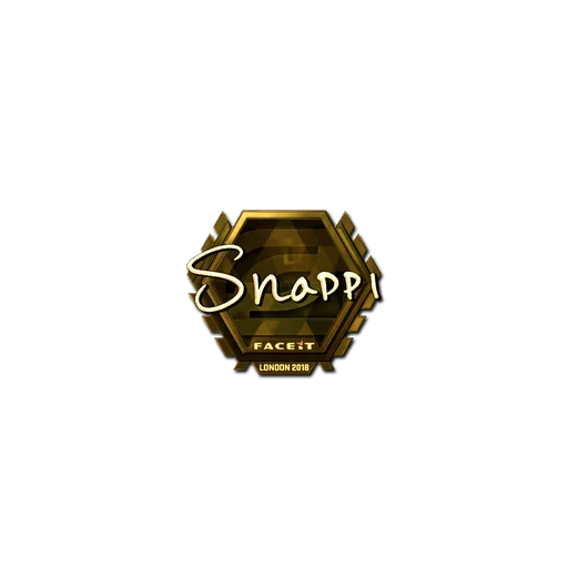 Sticker | Snappi (Gold) | London 2018