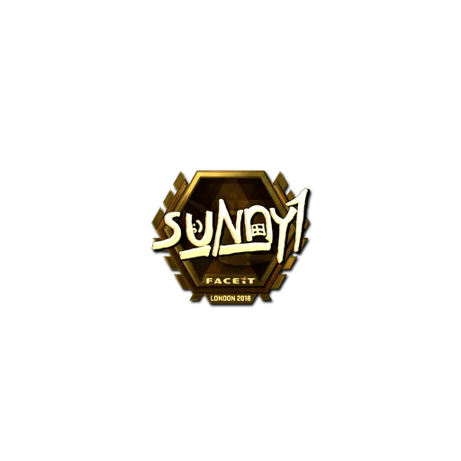 Наклейка | suNny (золотая) | Лондон-2018
