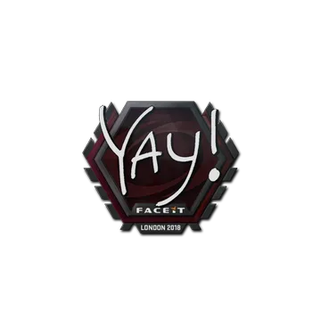 Sticker | yay | London 2018