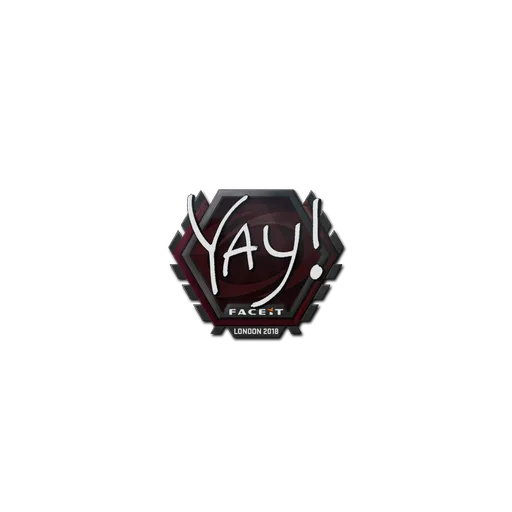 Sticker | yay | London 2018