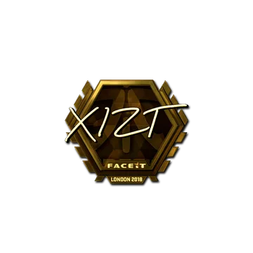 Sticker | Xizt (Gold) | London 2018