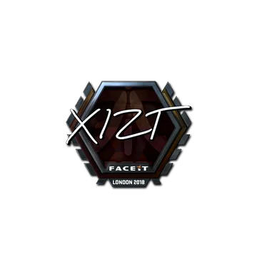 Sticker | Xizt (Foil) | London 2018