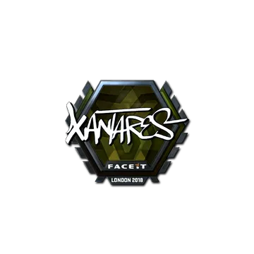 Sticker | XANTARES (Foil) | London 2018