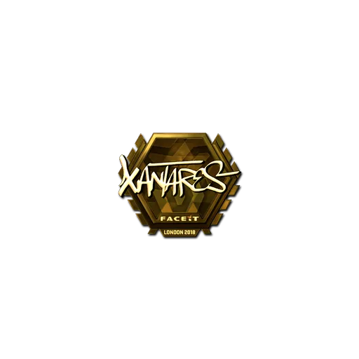 Sticker | XANTARES (Gold) | London 2018