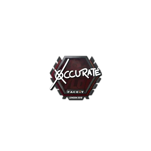 Sticker | xccurate | London 2018