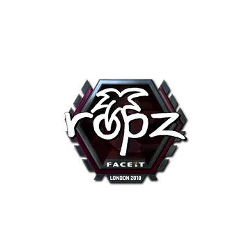 Sticker | ropz (Foil) | London 2018