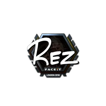Sticker | REZ (Foil) | London 2018