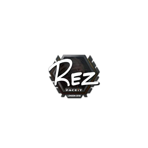Наклейка | REZ | Лондон-2018