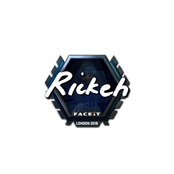 Sticker | Rickeh (Foil) | London 2018