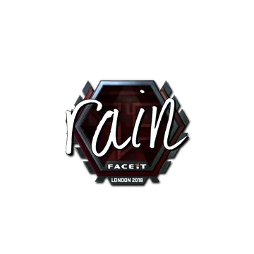 Sticker | rain (Foil) | London 2018