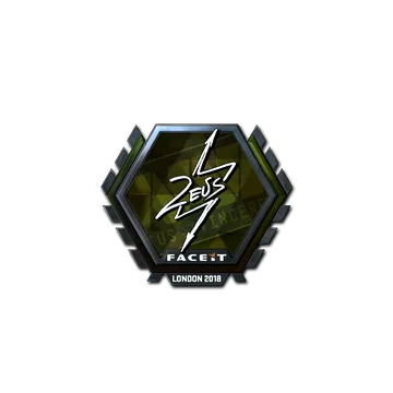 Sticker | Zeus (Foil) | London 2018