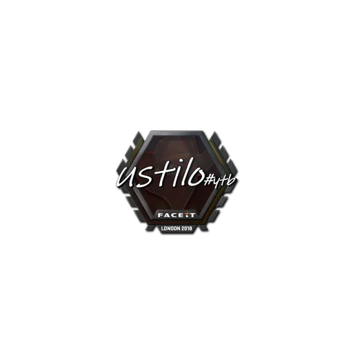 Наклейка | USTILO | Лондон-2018
