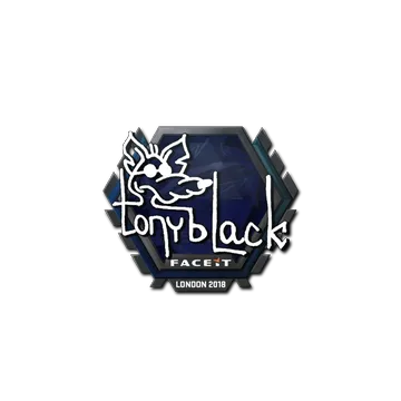 Наклейка | tonyblack | Лондон-2018