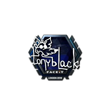 Sticker | tonyblack (Foil) | London 2018