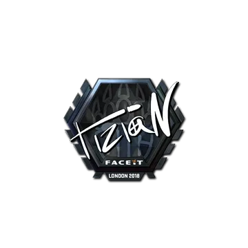 Sticker | tiziaN (Foil) | London 2018