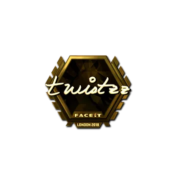 Sticker | Twistzz (Gold) | London 2018