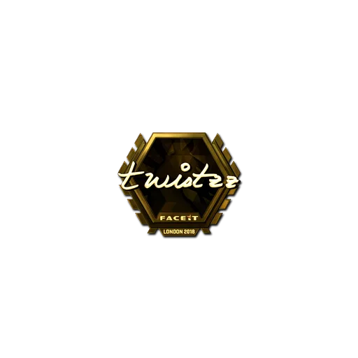 Наклейка | Twistzz (золотая) | Лондон-2018