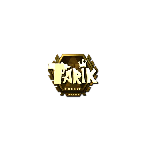 Sticker | tarik (Gold) | London 2018