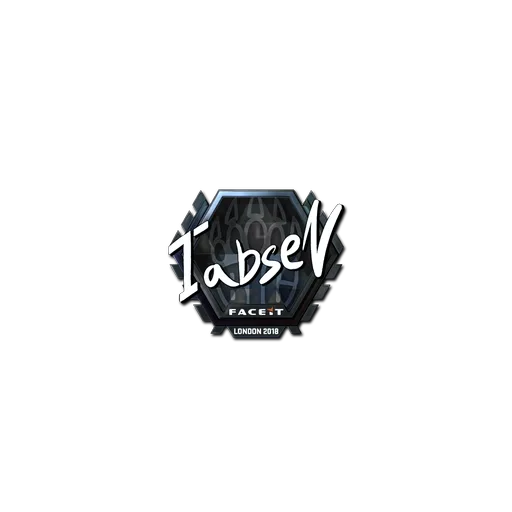Наклейка | tabseN (металлическая) | Лондон-2018