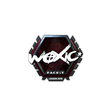 Sticker | woxic (Foil) | London 2018