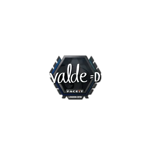 Наклейка | v4lde | Лондон-2018
