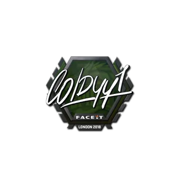 Sticker | COLDYY1 | London 2018