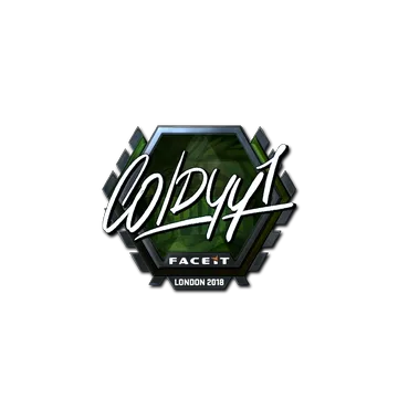 Sticker | COLDYY1 (Foil) | London 2018