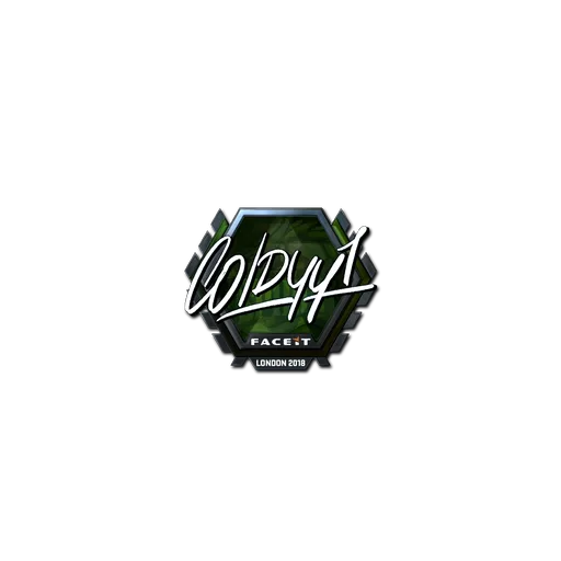Sticker | COLDYY1 (Foil) | London 2018