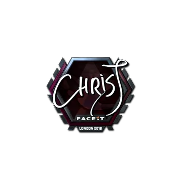 Sticker | chrisJ (Foil) | London 2018