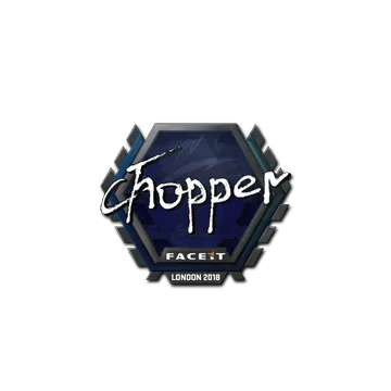 Sticker | chopper | London 2018