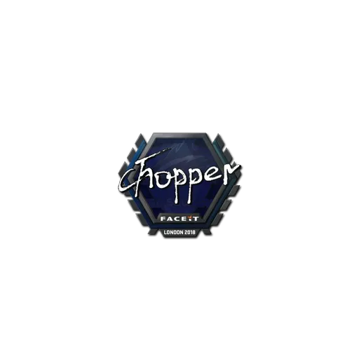 Sticker | chopper | London 2018
