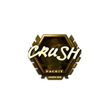 Sticker | crush (Gold) | London 2018