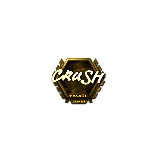 Sticker | crush (Gold) | London 2018