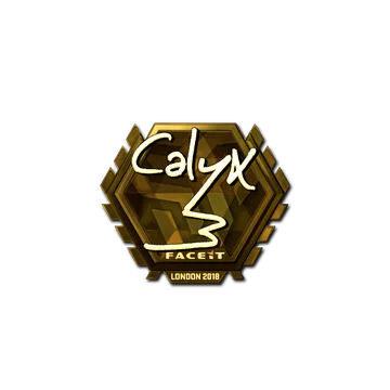 Sticker | Calyx (Gold) | London 2018