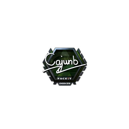 Sticker | cajunb (Foil) | London 2018