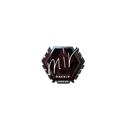 Наклейка | mir (металлическая) | Лондон-2018