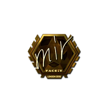 Sticker | mir (Gold) | London 2018