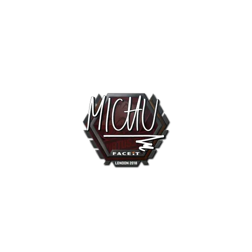 Наклейка | MICHU | Лондон-2018
