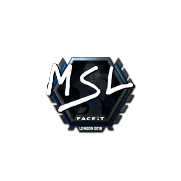 Sticker | MSL (Foil) | London 2018