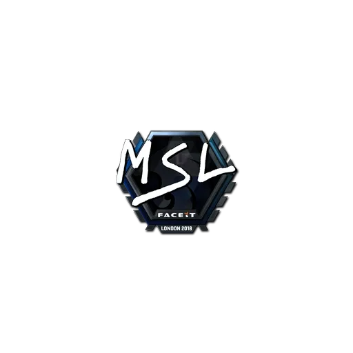 Наклейка | MSL (металлическая) | Лондон-2018