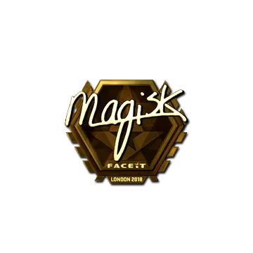 Sticker | Magisk (Gold) | London 2018