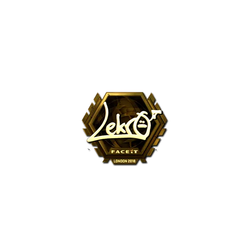 Sticker | Lekr0 (Gold) | London 2018