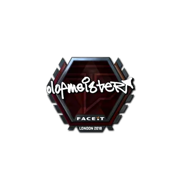 Sticker | olofmeister (Foil) | London 2018