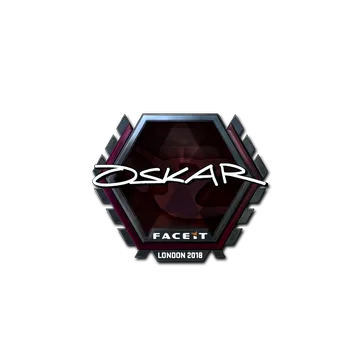 Sticker | oskar (Foil) | London 2018
